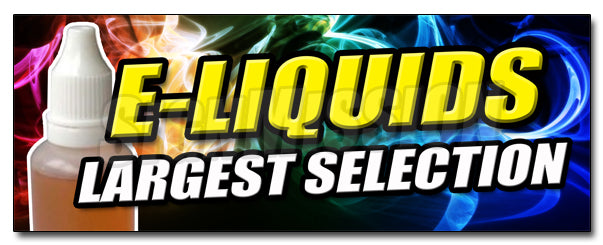 E-Liquids Largest Select Decal