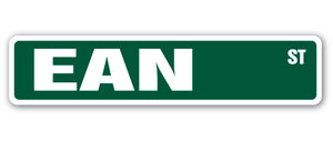 EAN Street Sign