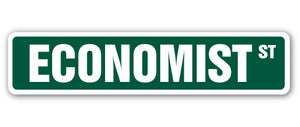 Economist Street Vinyl Decal Sticker