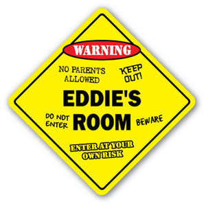 Eddie's Room Vinyl Decal Sticker