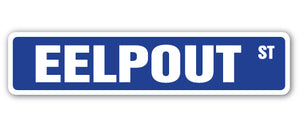 Eelpout Street Vinyl Decal Sticker