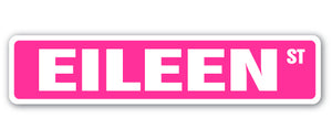 Eileen Street Vinyl Decal Sticker