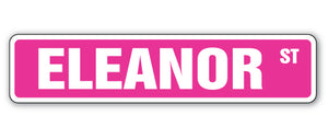 Eleanor Street Vinyl Decal Sticker