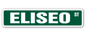 ELISEO Street Sign