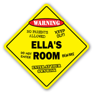 Ella's Room Vinyl Decal Sticker