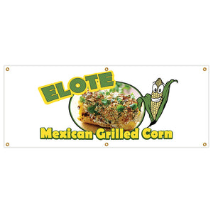 Elote Mexican Grilled Corn Banner