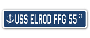 USS Elrod Ffg 55 Street Vinyl Decal Sticker