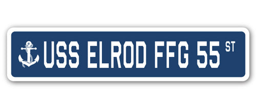 USS Elrod Ffg 55 Street Vinyl Decal Sticker