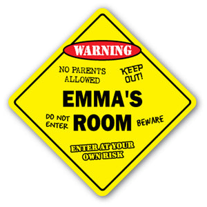 Emma's Room Vinyl Decal Sticker