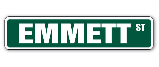 Emmett Street Vinyl Decal Sticker