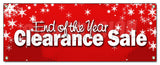 End Of The Year Clearanc Banner