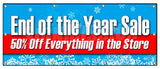 End Of The Year Sale 50 Banner