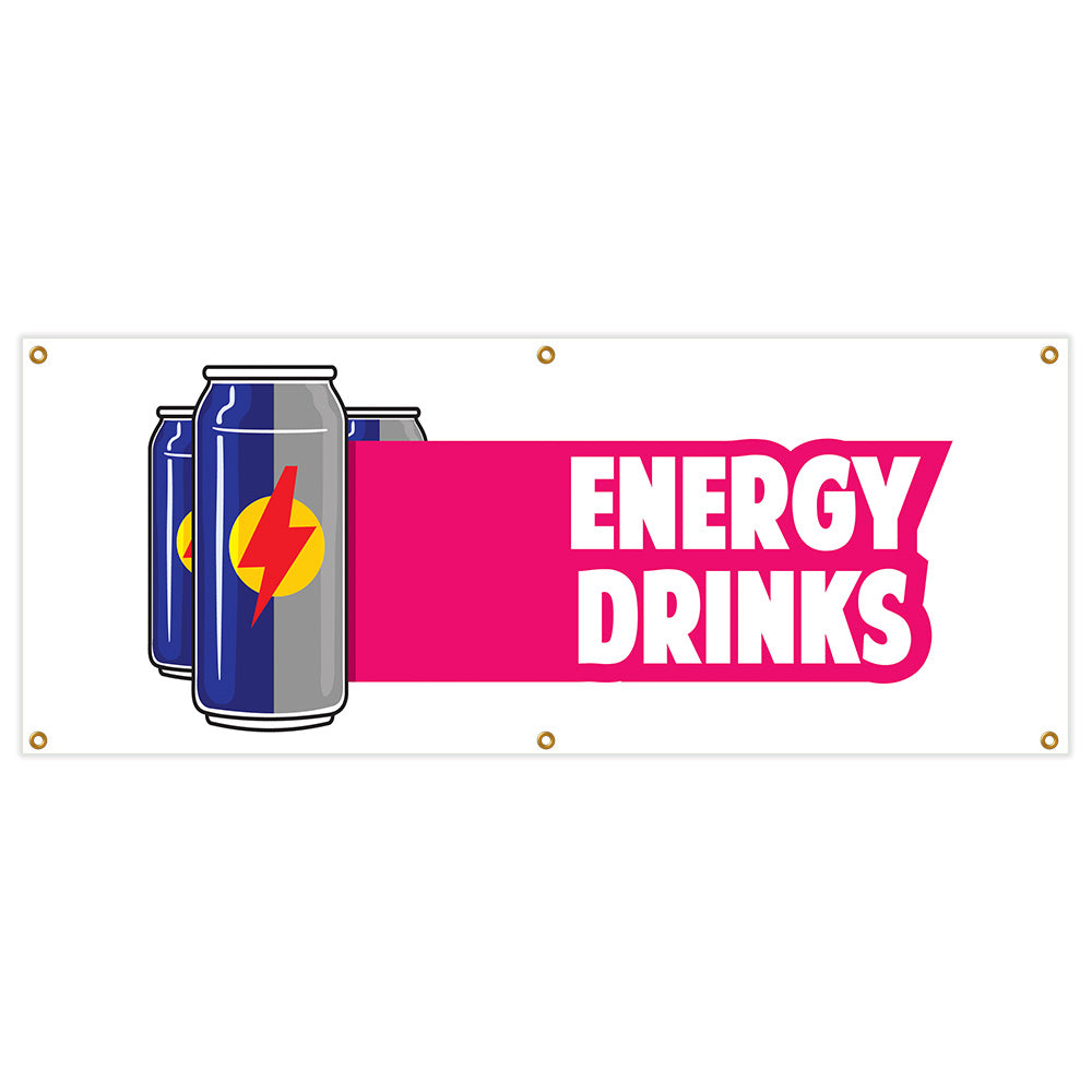 Energy Drinks Banner