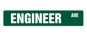 ENGINEER Street Sign