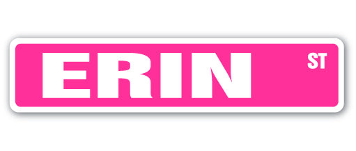 Erin Street Vinyl Decal Sticker