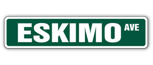 Eskimo Street Vinyl Decal Sticker