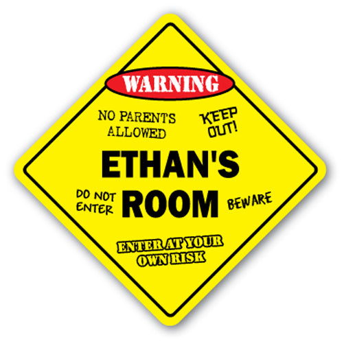 Ethan's Room Vinyl Decal Sticker