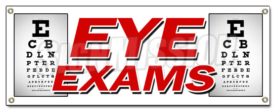 Eye Exams Banner
