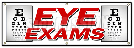 Eye Exams Banner