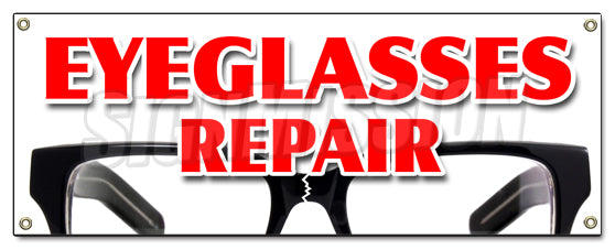 Eyeglass Repair Banner