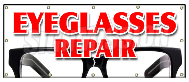 Eyeglass Repair Banner