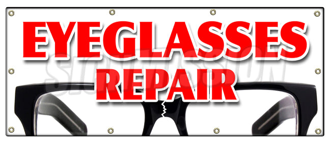 Eyeglass Repair Banner