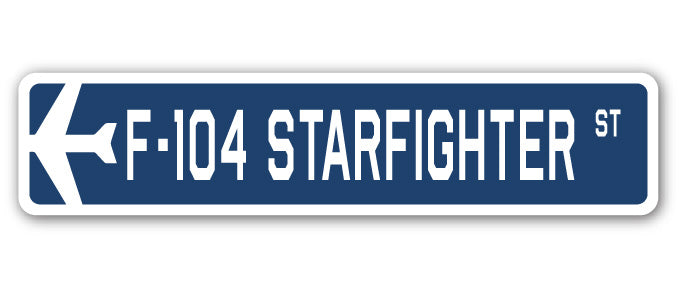 F-104 Starfighter Street Sign