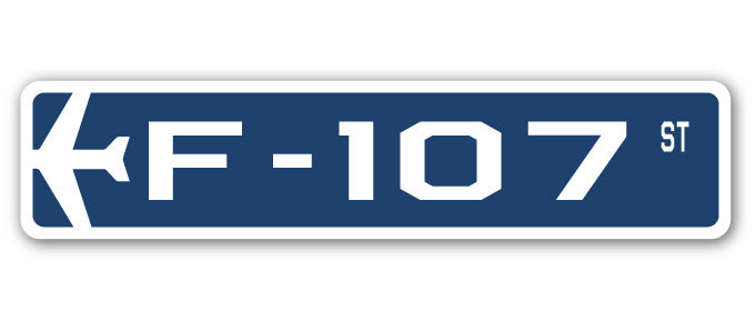 F-107 Street Sign