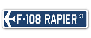 F-108 Rapier Street Sign