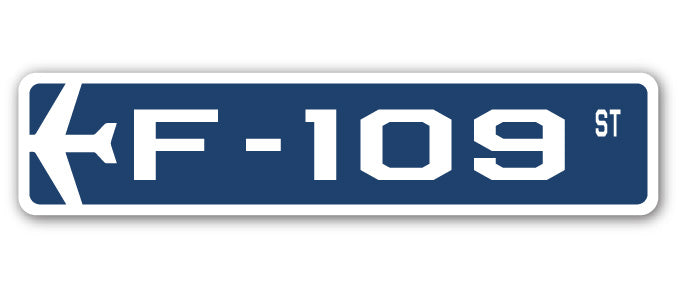 F-109 Street Sign