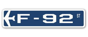 F-92 Street Sign