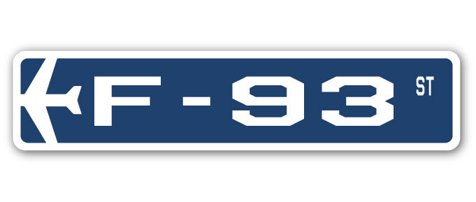 F-93 Street Sign