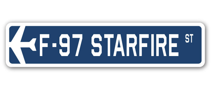 F-97 Starfire Street Sign