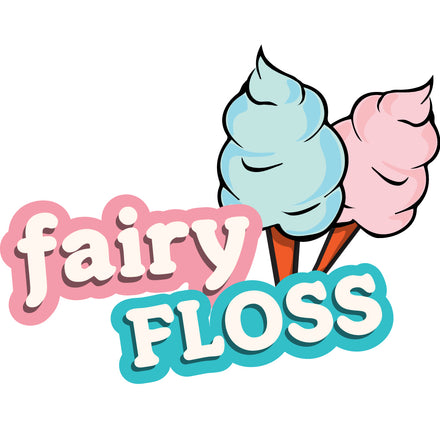 Fairy Floss Die Cut Decal