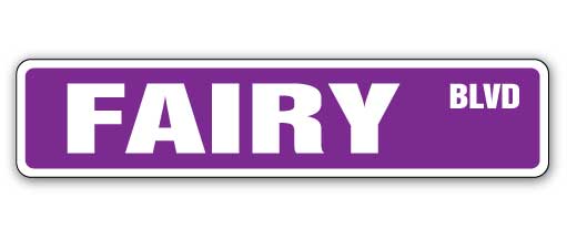 Fairy Street Vinyl Decal Sticker