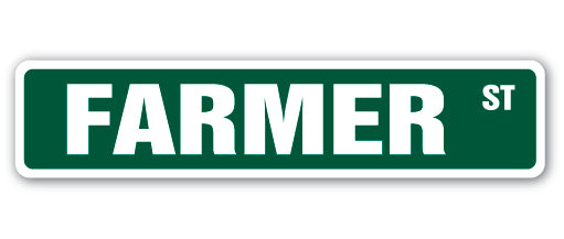 FARMER Street Sign