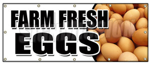Farm Fresh Eggs Banner