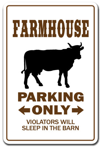 Farmhouse Vinyl Decal Sticker