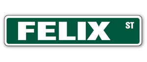 Felix Street Vinyl Decal Sticker