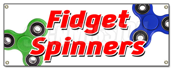 Fidget Spinner Banner