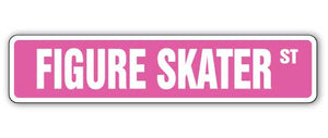 Figure Skater Street Vinyl Decal Sticker