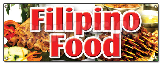 Filipino Food Banner