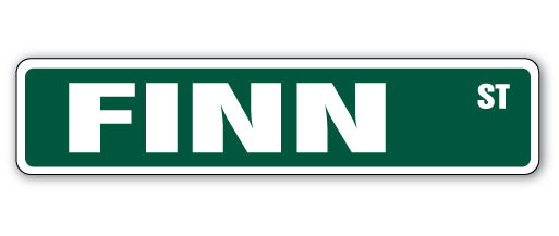 Finn Street Vinyl Decal Sticker