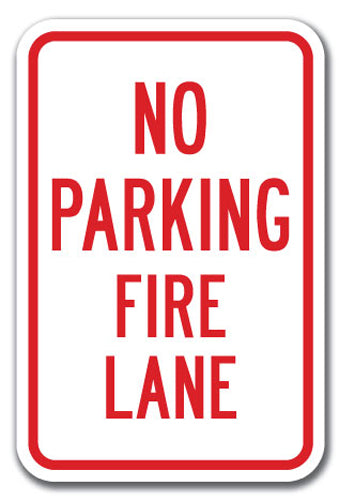 No Parking Fire Lane