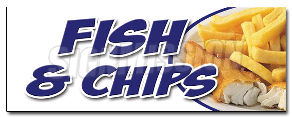 Fish & Chips Decal