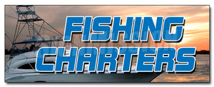 Fishing Charters Decal