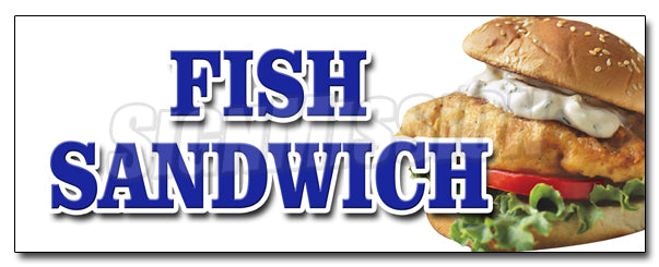 Fish Sandwich Decal