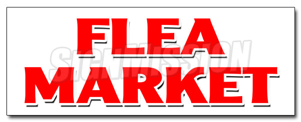 Flea Market Decal
