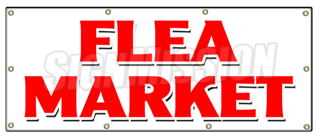 Flea Market Banner