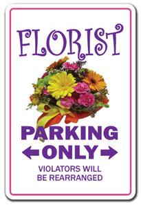 Florist ~ Vinyl Decal Sticker